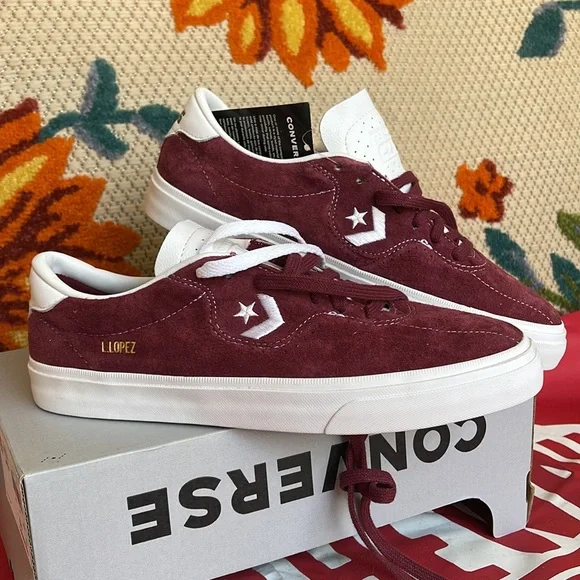 Converse 171329C
LOUIE LOPEZ PRO OX
DEEP BORDEAUX/WHITE/WHITE
WMNS sneakers - Picture 8 of 16